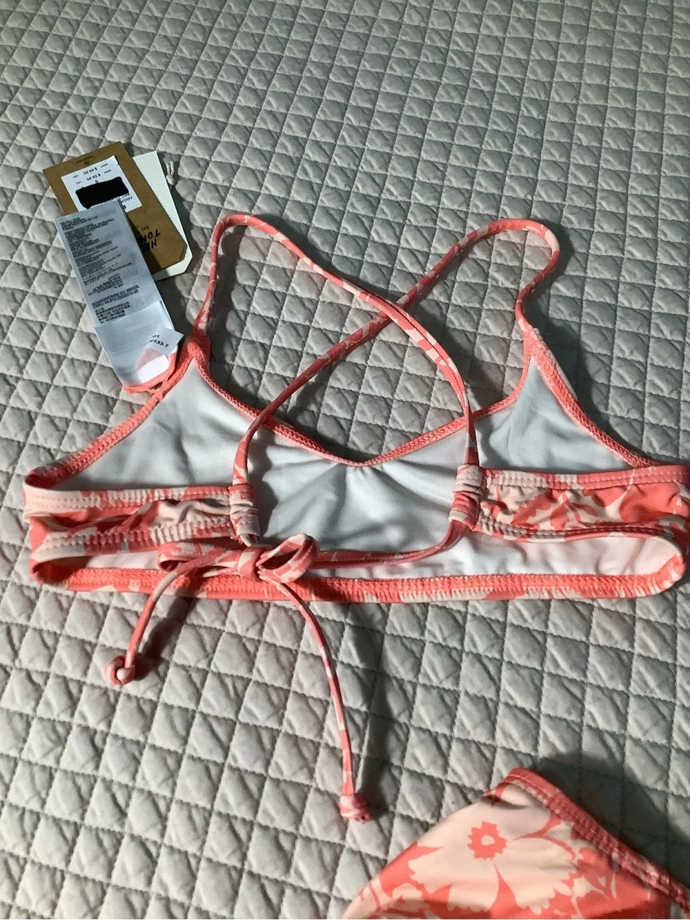 Billabong Way To Love Strappy Bikini - Girl’s 8 - New